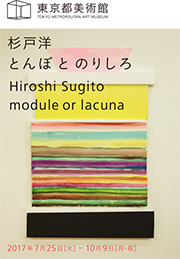 杉戸洋　とんぼ と のりしろ　Hiroshi Sugito　module or lacuna